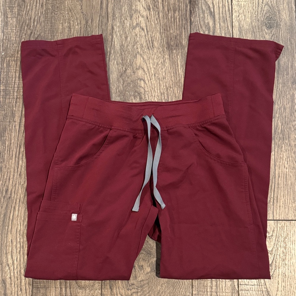 Figs Women's Burgundy Pants